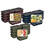 Bentgo Prep 60-Piece Meal Prep Box, Rich Shades Collection (BGPRPAK3-R)~#|#~7C52B017-69F5-4129-8BB48488777E6E1F_sc7