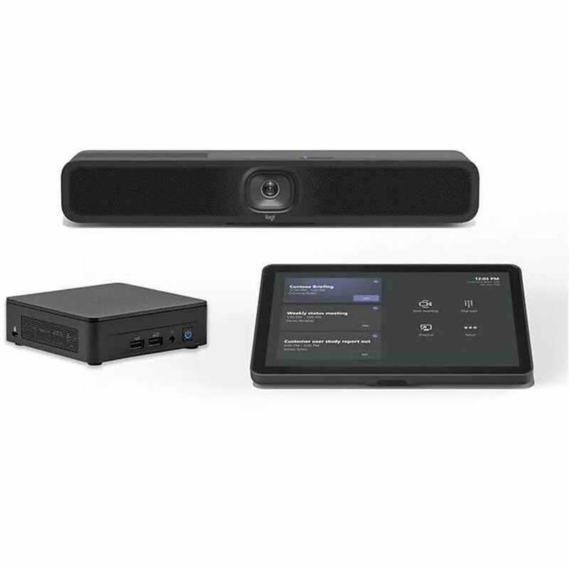 Logitech HD 2160p Webcam Kit, 13 Megapixels, Black (TAPMUP2MSTASU) image 1