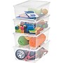 Iris 13.5 Qt. Lift Off Lid Storage Tote, Clear (100119)~#|#~7C5D5E71-82EB-4447-8D4058D9334F9AB0_sc7