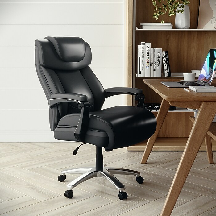 Flash Furniture HERCULES Series Ergonomic LeatherSoft Swivel Big
