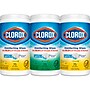 Clorox Disinfecting Wipes Value Pack, 75 Wipes/Container, 3/Pack (30208)~#|#~7C5F4805-9389-496F-94CA8131A40055A5_sc7
