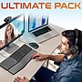 Delton Work Anywhere 32Y USB Headset, 1080p Webcam, Ergonomic USB Keyboard & Mouse Bundle, Black (DBND4WRD10Y)~#|#~7C6387A6-9248-44F7-B00062C3257F6563_sc7