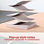 Staples Pop-up Sticky Notes, 3" x 3", Ocean Mist Collection, 100 Sheets/Pad, 18 Pads/Pack (ST62873)~#|#~7C670882-9556-4F13-988AC0CBB0B41A53_sc7