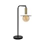 Lalia Home Studio Loft LED Table Lamp, Matte Black/Antique Brass Plated (LHT-4002-BK)~#|#~7C6B00BD-1C89-45E3-A5470DB8EA8925BE_sc7