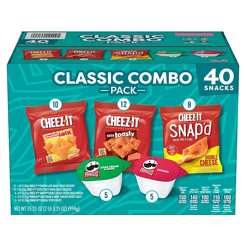 Kellogg's Classic Combo Snack Variety Pack, 40/Carton (2410012409) image 1