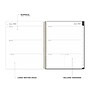 2026-2027 Blue Sky Brooke Charcoal 8" x 11" Academic Year Weekly & Monthly Planner, Plastic Cover, Gray (157581)~#|#~7C71A534-9F7E-4325-A289107E4387AF86_sc7