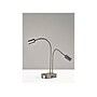 Adesso Eternity LED Desk Lamp, 20.75", Brushed Steel (5026-22)~#|#~7C72BB49-18F1-4C0D-A45CF1E45483AC49_sc7