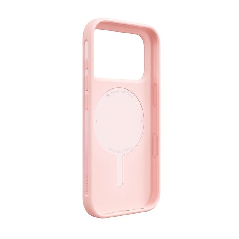 Belkin SheerForce Protect Series MagSafe Phone Case for iPhone 17 Pro Max, Shock Absorbing, Pink (MSA040FQPK) image 1