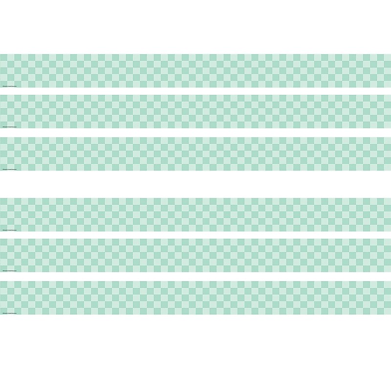Teacher Created Resources Straight Border Trim, 3" x 2.92', Cool for School, 12/Pack, 6 Packs/Bundle (TCR9311-6) image 1