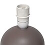 Simple Designs Compact Ceramic Globe 8.66" LED Table Lamp, Gray (LT2008-GRY-LB)~#|#~7C7A7994-DEE6-4490-A7E285FE3C4E68BF_sc7