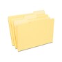 Staples File Folder, 1/3-Cut Tab, Legal Size, Yellow, 100/Box (ST224576-CC)~#|#~7C7C595D-C291-4164-AE245EF98AA8BAE1_sc7