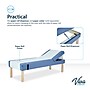 Viva Comfort Lucas Treatment Table with Adjustable Backrest, 420 lbs. Capacity, Blue (ADI996-11-BLU-MK)~#|#~7C7DC77D-AEA2-414D-BCE2A02FB5899485_sc7