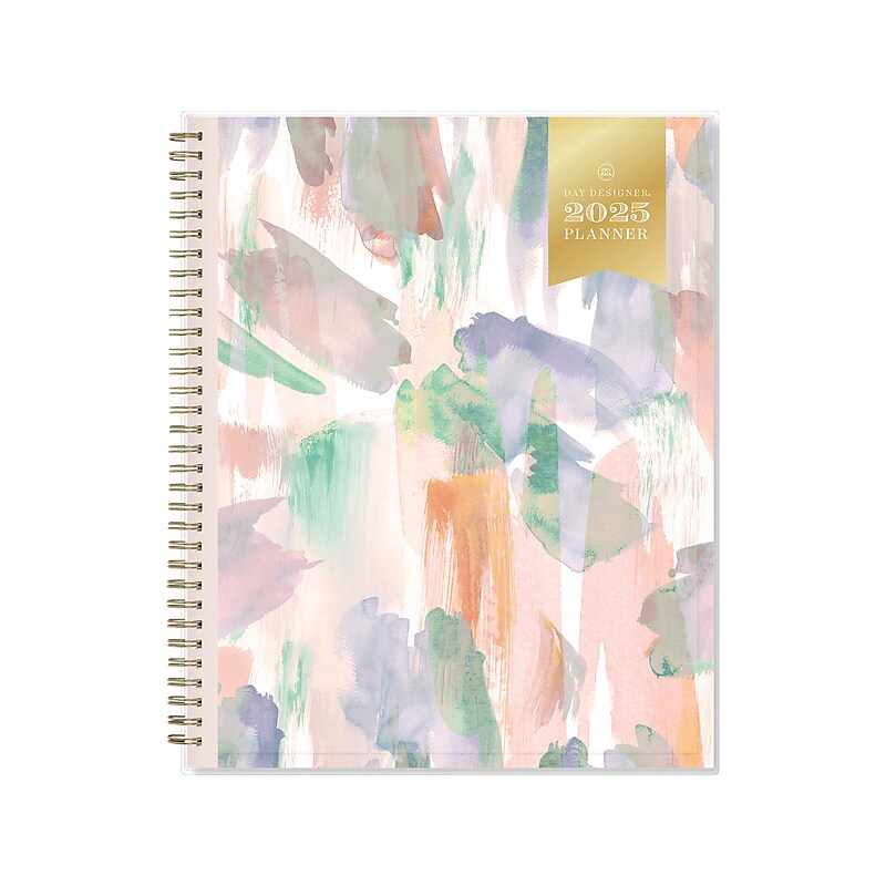 2025 Blue Sky Day Designer Breeze 8.5" x 11" Weekly Planner, Plastic Cover, Multicolor (148123) image 1
