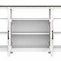 Bush Furniture Key West Tall TV Stand with Set of Two Bookcases, Shiplap Gray/Pure White, Screens up to 65" (KWS027G2W)~#|#~7C836FCA-BD1A-4F0A-939C270297EDA1BD_sc7