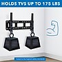 Mount-It! Tilt Wall TV Mount for 37" - 80" Screens, 175 lbs. Max. (MI-303B)~#|#~7C898684-EE5D-4079-977568C217A6D092_sc7