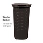 Mind Reader 15.85-Gallon Laundry Hamper with Lid, Plastic, Brown (60HAMP-BRN)~#|#~7C8AC1DA-05FA-476F-AECD3F1519359D96_sc7