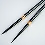 Silver Brush Black Velvet Squirrel Bristle, Large Travel Round Brushes, 2/Pack (SLVBV3061)~#|#~7C8C6381-EBDB-4E07-848294BADFB607AC_sc7