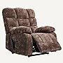 FlexiSpot Chenille Power Lift Recliner, Dark Brown (XL6F-Cloud-BR)~#|#~7C8E1978-F657-4A86-98C2CC6106F1E598_sc7