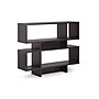 Baxton Studio Cassidy 35"H 4-Shelf Bookcase, Dark Brown (101-5051-HiT)~#|#~7C926D28-F6F7-435D-A8F28708B1D6CDCB_sc7