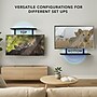 Mount-It! TV Wall Mount Bracket for Cable Box, DVD Player, Stereo Components Shelf (1 Shelf) (MI-8401)~#|#~7C9ACCCF-A001-42CD-B3BA33AF3335A5A8_sc7