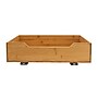 Household Essentials Glidez Bamboo and Steel Pull-Out/Slide-Out Storage Organizer for Under Cabinet Use, 1-Tier Design (HE1089)~#|#~7C9B6D97-1A39-48BE-86E06B401F782414_sc7