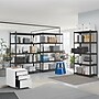 FlexiSpot 5-Shelf Metal Light Duty Wire Storage Shelving, 72" x 36" x 16", Black (CJ017-DK)~#|#~7C9C870B-9354-4DBD-A1E44D161B6D700B_sc7