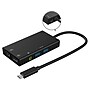 j5create 6-Port USB-C Hub, Black (JVA01)~#|#~7CA0B363-20E7-433A-9A6F8A97AE12A467_sc7