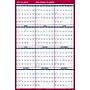 2026 AT-A-GLANCE 36" x 24" Yearly Wet-Erase Wall Calendar, Reversible, White/Red (PM26P-28-26)~#|#~7CA34627-1ED9-48F5-BB46A26B04B84579_sc7