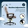 Serta Comfort Eco Ergonomic Velvet Fabric Swivel Executive Chair, Light Brown (CCHR10006C)~#|#~7CA610CB-B8AD-4AC8-B7D48860BDF9250B_sc7