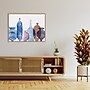 Amanti Art Vases 1 Blue by Pernille Folcarelli Framed Canvas Wall Art Print, 42" x 32" (A42677747979)~#|#~7CA691F0-0914-4E5D-BA5A4E9466F51769_sc7