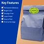 Avery Oval Multipurpose Labels, 1.5" x 2.5", Bright Green, 180/Pack (94051)~#|#~7CAA27D6-C3E6-4245-BE5164EE48596F5B_sc7