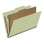 Medical Arts Press Pressboard Classification Folder, 1 Divider, 2" Expansion, Legal Size, Peridot Green, 10/Box~#|#~7CABF920-8D3A-4531-B89BC4138048C1FC_sc7