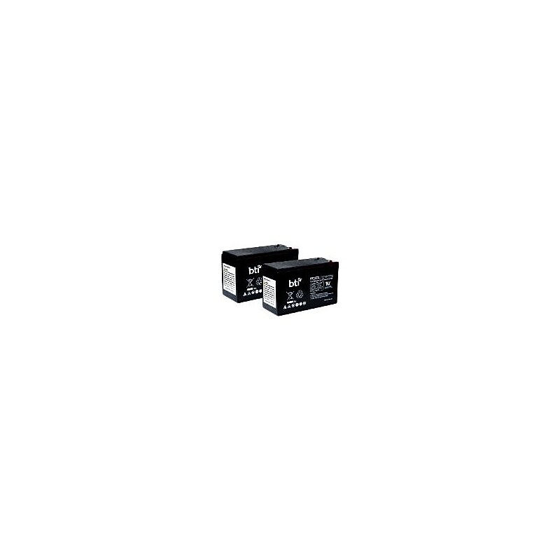 APC UPS Battery, Black, 2/Pack (12V7.2AH-T2-BATT-2PK-BTI) image 1