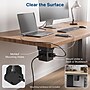 Uncaged Ergonomics Cube 5-Outlet 4-USB Port Surge Protector, 10', Black (PC-B-C)~#|#~7CB18D8F-F6BA-4882-8EBFD09D73893514_sc7