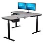 VersaDesk PowerLift 60"W Electric L-Shaped Adjustable Standing Desk, Gray/Black (PLLSD7260-BG-APP)~#|#~7CB341D8-89E7-4298-96D0E5EC514803A0_sc7