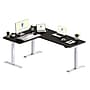 FlexiSpot E7L Series 76"W Electric L-Shaped Adjustable Standing Desk, Black/White (E7LW557624B)~#|#~7CB7A91A-1AEE-44BD-9C14D23F78D272D7_sc7