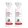 Staples Screen Cleaning Wipes, 100/Tub, 2 /Pack (ST61848)~#|#~7CBC1C44-A399-4DEC-9EE394C20F33FE6C_sc7