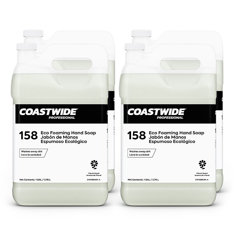 Coastwide Professional Foaming Hand Soap, 1 Gal., 4/Carton (CW158RU01-A) image 1