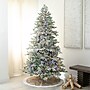 Nearly Natural 7.5' Pre-Lit Artificial California Flocked Spruce Christmas Tree with 1000 Color Changing LED Lights (T4799)~#|#~7CC0ACFD-081A-4232-A598895A732CA6BA_sc7
