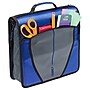 Case It Mighty Zip Tab 3" 3-Ring Zipper Binders, Blue (D-146-BLUE)~#|#~7CC10215-9B33-4DA3-A253580FDC13D7BF_sc7