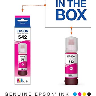 Epson T542 Magenta Ultra High Yield Ink Bottle (T542320-S)