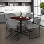 Regency 42-inch Round Laminate Table with Zeng Stack Chairs, Gray (TB42RNDMH44GY)~#|#~7CC32836-D62A-4BB7-BA3BACB5723F2102_sc7