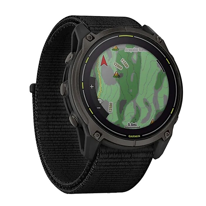 Garmin Enduro 3 Multisport Solar GPS Smartwatch, Carbon Gray