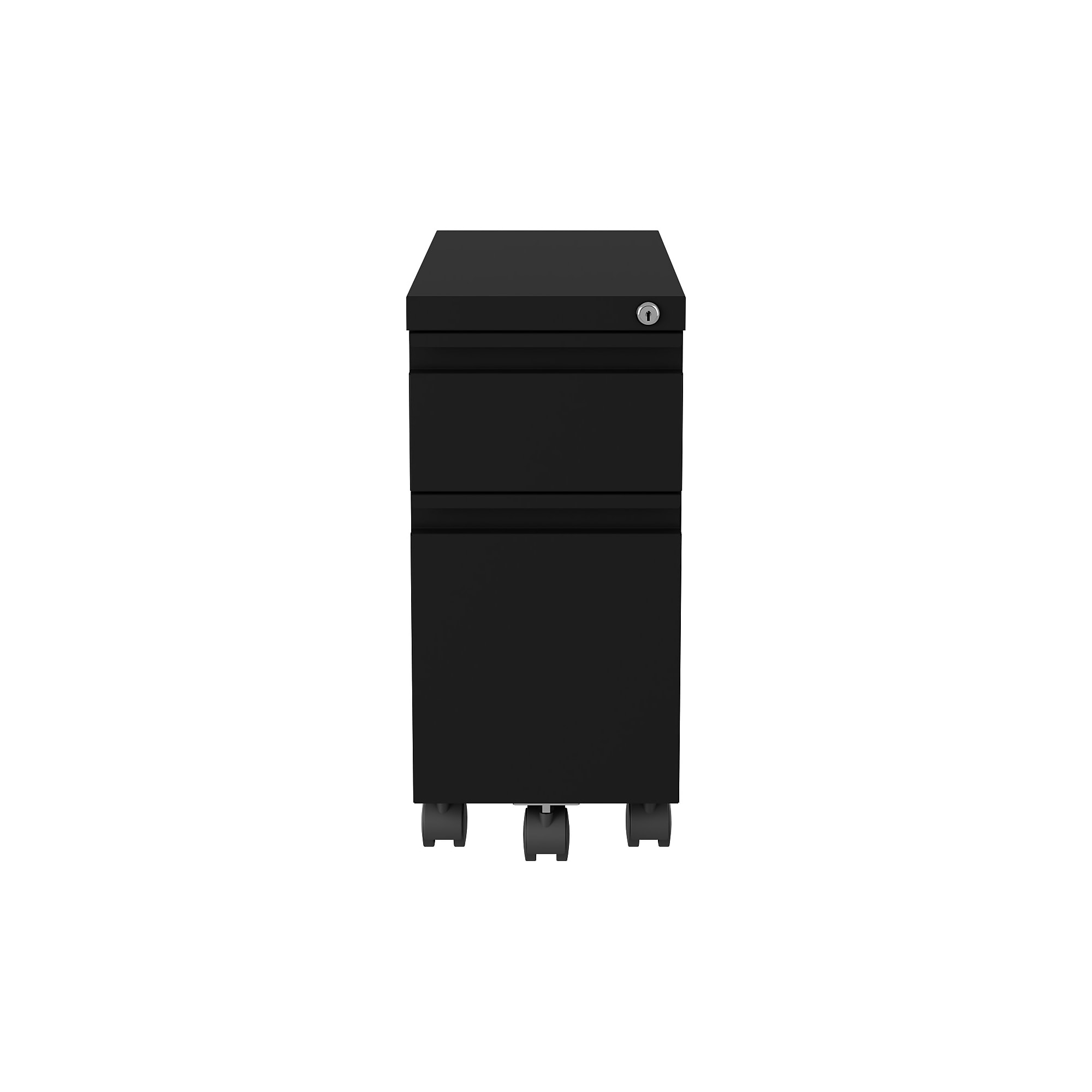 Hirsh 2-Drawer Mobile Vertical File Cabinet, Letter/Legal Size, Lockable, 21.75″H x 10″W x 19.88″D, Black (22651) Sansujyuku sansujyuku.com