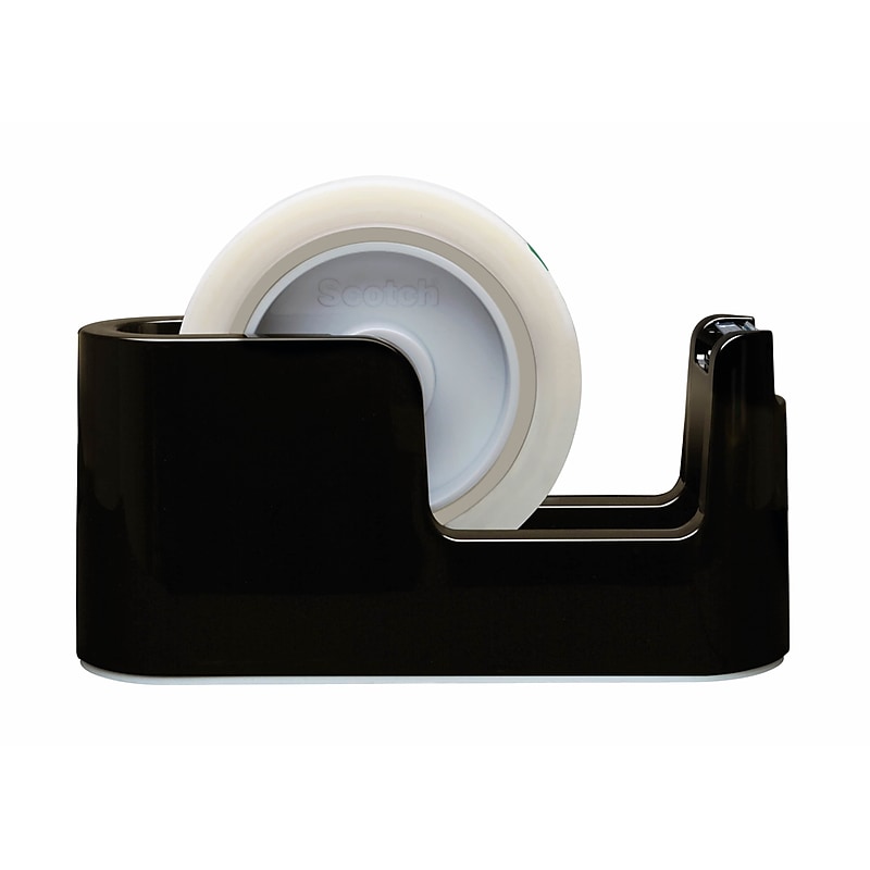 Scotch Heavy Duty Weighted Desktop Dispenser, 3" Core, Black (C-24) image 1