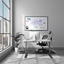 TRU RED™ Magnetic Porcelain Dry Erase Board, Gunmetal Frame, 5' x 3' (TR61186)~#|#~7CD0F719-287E-4961-82F3DF3FB4A1CE27_sc7