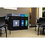 Commercial Zone Avante Series Polyethylene Triple-Stream Trash, Recycling and Compost Center, 115 Gallon, Black (787303MSA)~#|#~7CD1266B-9277-4CA9-849D467BCFFD63CA_sc7