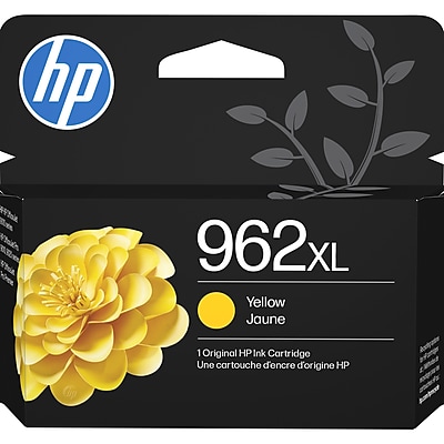 HP 962XL Yellow High Yield Ink Cartridge, Prints Up to 1,600 Pages (3JA02AN#140) Sansujyuku sansujyuku.com