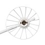 Simple Designs Sleek Essentials 54.5" Metal Floor Lamp with Wire Cage Shade, White (LF1050-WHT)~#|#~7CD62F06-77F7-490D-9A506C673A99D6F9_sc7