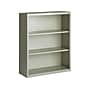 Hirsh HL8000 Series 42"H 3-Shelf Bookcase with Adjustable Shelves, Light Gray Steel (21991)~#|#~7CE13067-D393-4B51-8485284609212E2E_sc7